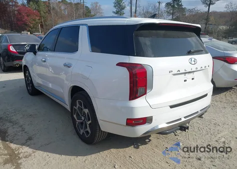 2022 Hyundai Palisade Calligraphy from USA, damaged, VIN KM8R74HE6NU412221